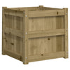 Casella di pianificazione Vidaxl 50x50x50 cm Pine impregnato