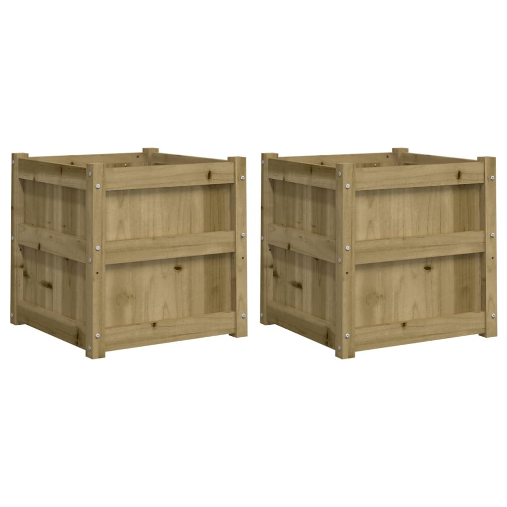 Vidaxl Fioters 2 PC CM Impregnato Wood