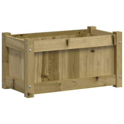 Casella di pianificazione Vidaxl 60x31x31 cm Pine impregnato