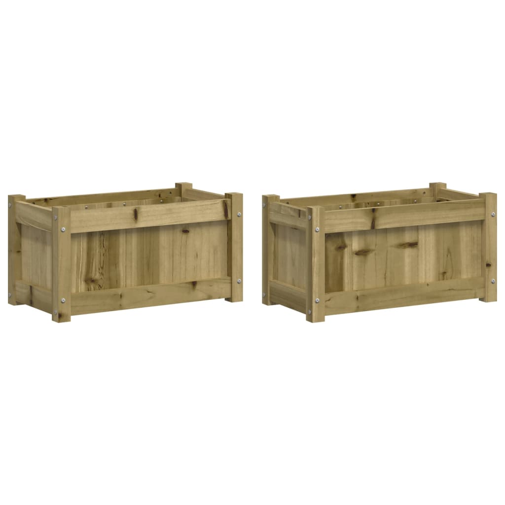 Vidaxl Fioters 2 PC CM Impregnato Wood