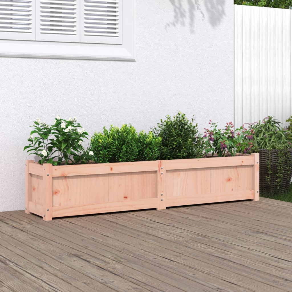 Vidaxl Planter 150x31x31 cm Douglhout sólido