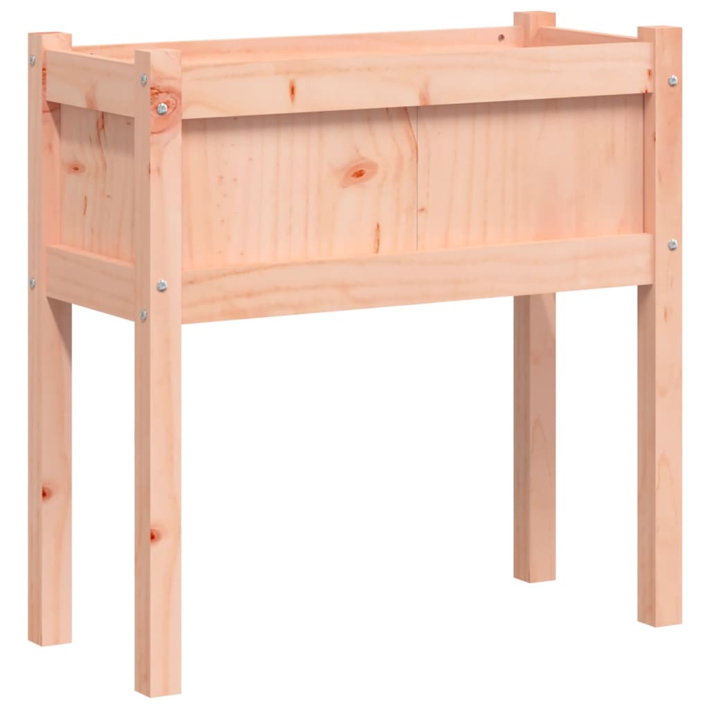 Scatola di pianificazione Vidaxl con gambe 70x31x70 cm solido Douglashout