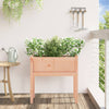 Scatola di pianificazione Vidaxl con gambe 70x31x70 cm solido Douglashout