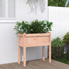 Scatola di pianificazione Vidaxl con gambe 70x31x70 cm solido Douglashout