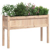 Fioriere Vidaxl con gambe 2 pezzi Pine solido