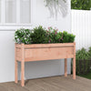 Vidaxl fioriera con gambe 110x31x70 cm solido Douglashout