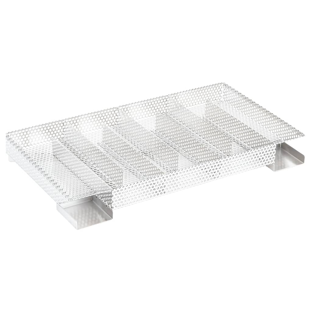 Vidaxl rookgenerator koud 8-kamers 35 cm roestvrij staal