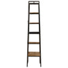 Rastrello per abiti Vidaxl con ripiani 90x40x190 cm in legno di mango solido e ferro