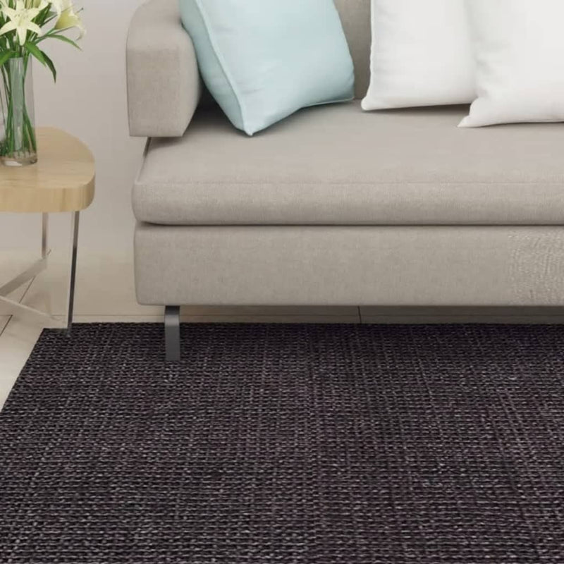 Vidaxl sisalmat per graffi post 80x200 cm nero