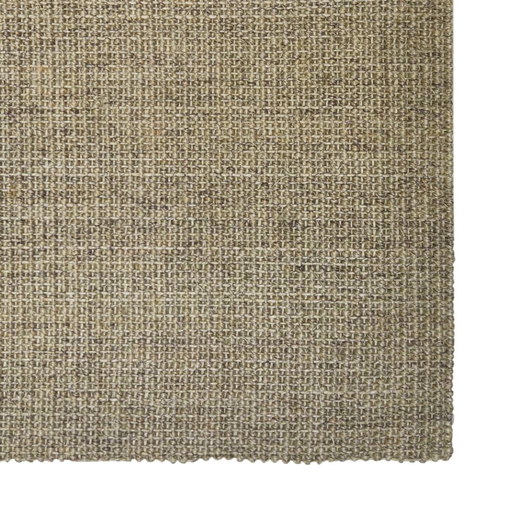 VidaXL Sisalmat voor krabpaal 66x250 cm taupe