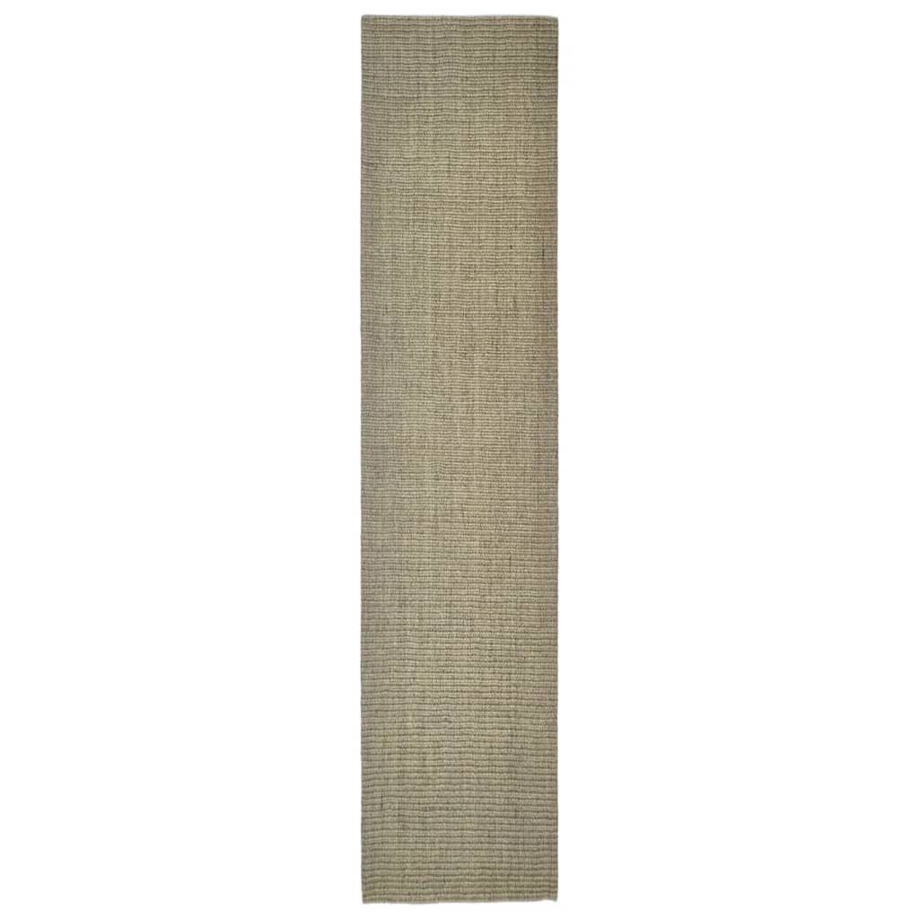 VidaXL Sisalmat voor krabpaal 66x300 cm taupe