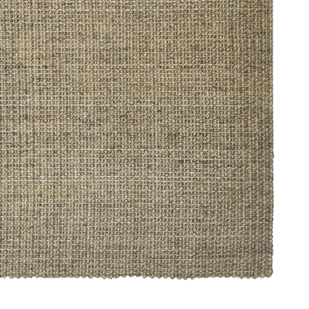 VidaXL Sisalmat voor krabpaal 66x300 cm taupe