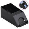Vidaxl Card Shoe 2 cubierta negra