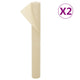VidaXL panno in pile per piante 2 rotoli 70 g m² 10x1,6 m