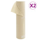 VidaXL paño polar para plantas 2 rollos 70 g m² 50x1,6 m