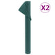 VidaXL panno in pile per piante 2 rotoli 70 g m² 10x1,6 m