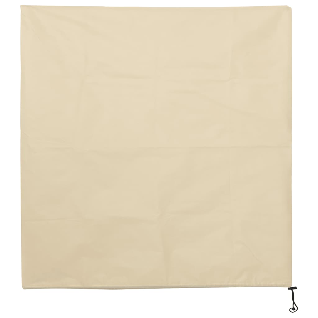VidaXL Plantenhoezen met trekkoord 8 st 70 g m² 0,8x0,8 m