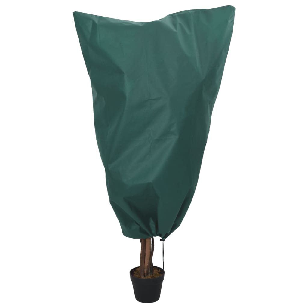 vidaxxl cubre plantas con cordón 8uds 70 g m² 0,8x1,2 m