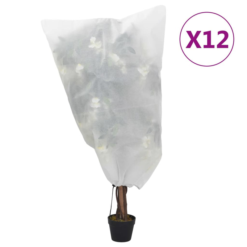 Copripiante Vidaxxl con coulisse 12 pz 70 g m² 0,8x1 m