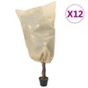 Copripiante Vidaxxl con cordoncino 12 pz 70 g m² 0,8x1,2 m