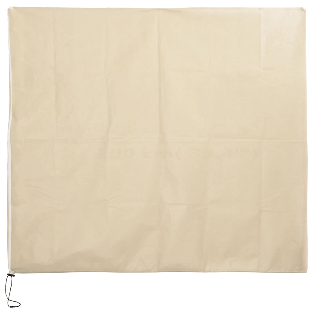 Copripiante Vidaxxl con cerniera 4 pz 70 g m² 3,93x3,5 m