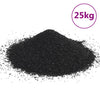 Vidaxl Aquarium Sand 25 kg 0,2-2 mm nero