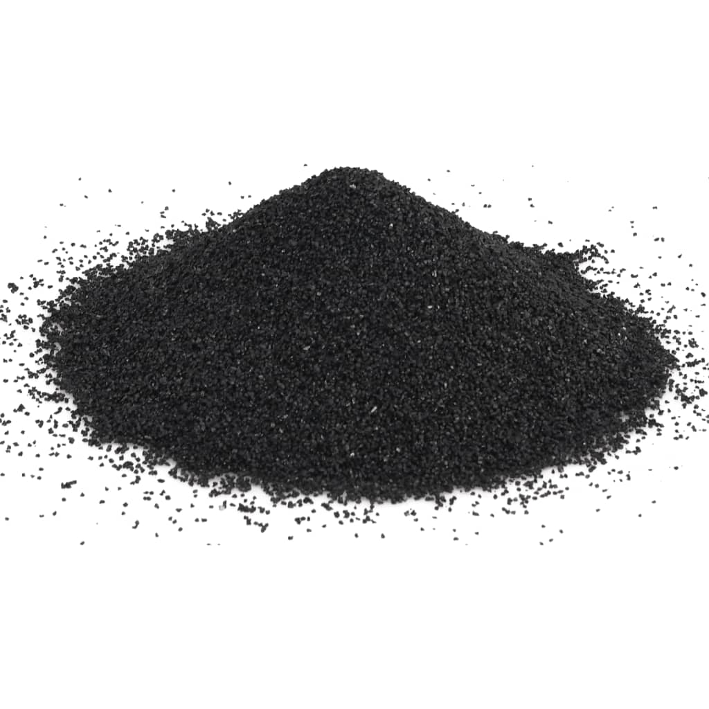 Vidaxl Aquarium Sand 25 kg 0,2-2 mm nero