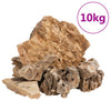 Vidaxl Dragon Stones 10 kg 5-30 cm de marrón
