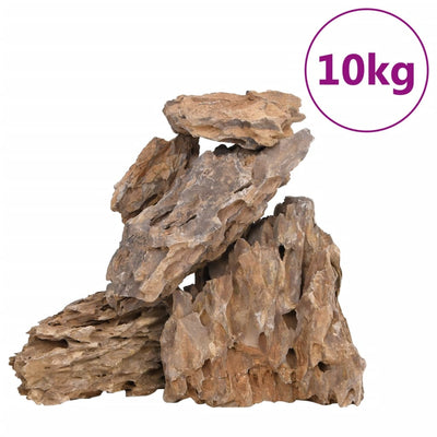 Vidaxl Dragon Stones Colore misto 10 kg 10-30 cm