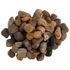 Vidaxl ciottoli lucidi 2-5 cm 25 kg multicolore