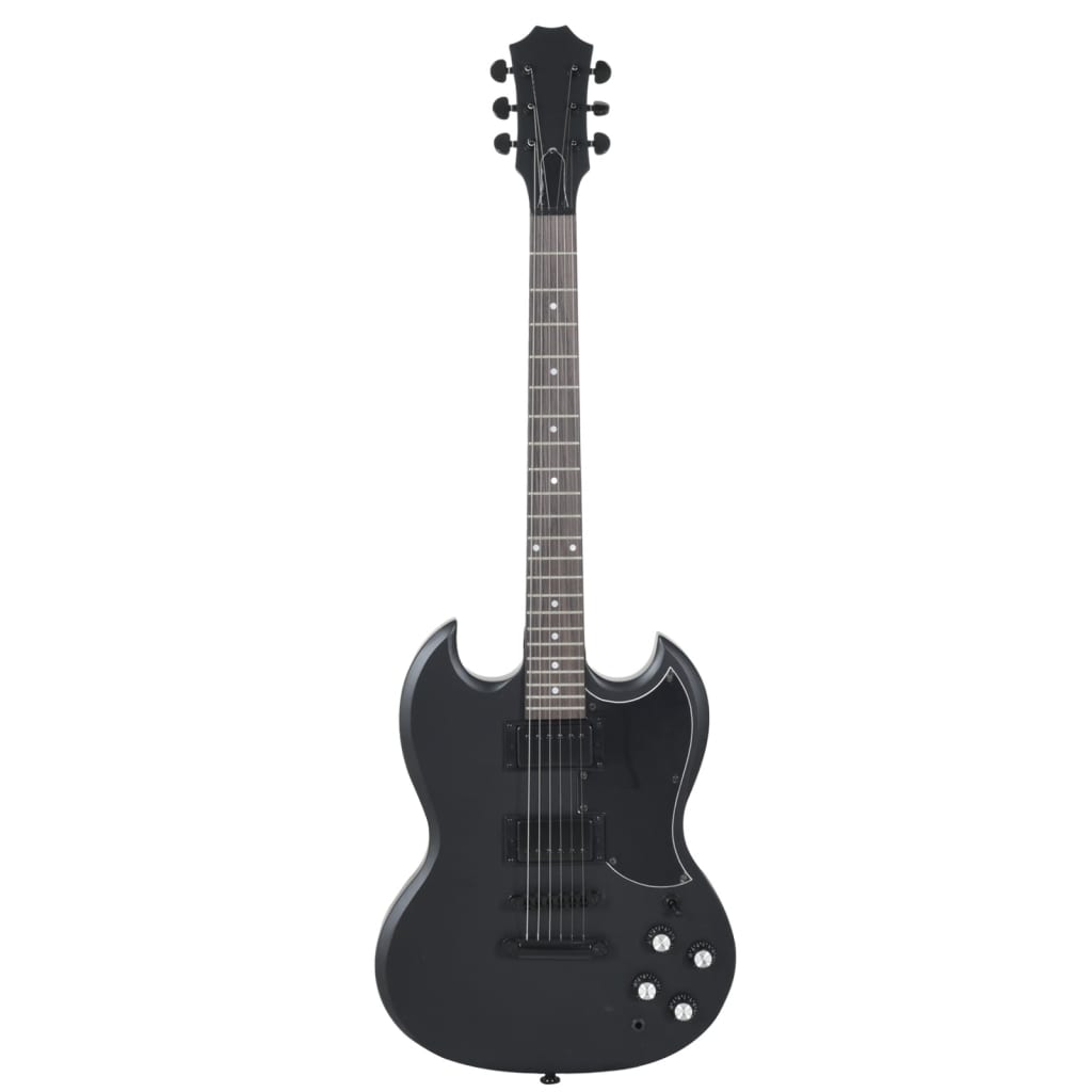 Guitarra Vidaxl para principiantes eléctricos con bolsa 4 4 39 Negro