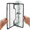 Vidaxl Birdfall 34x32 cm in acciaio verde