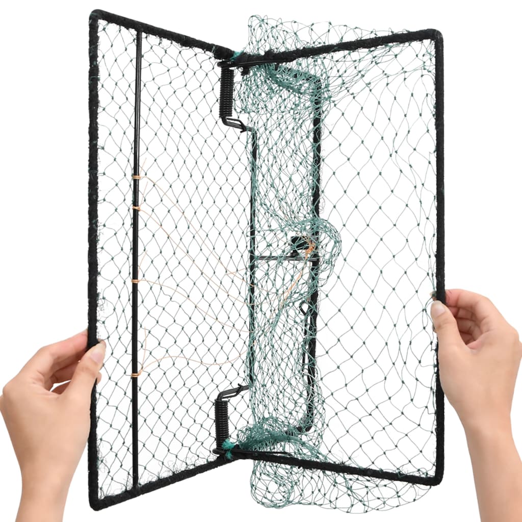 Vidaxl Bird Trap 50x40 cm in acciaio verde