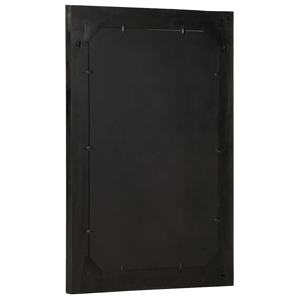 Vidaxl badkamerspiegel 50x70x2,5 cm massief mangohout en glas