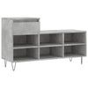 Vidaxl Cabinet da scarpe 102x36x60 cm Prezzo in legno trasformato