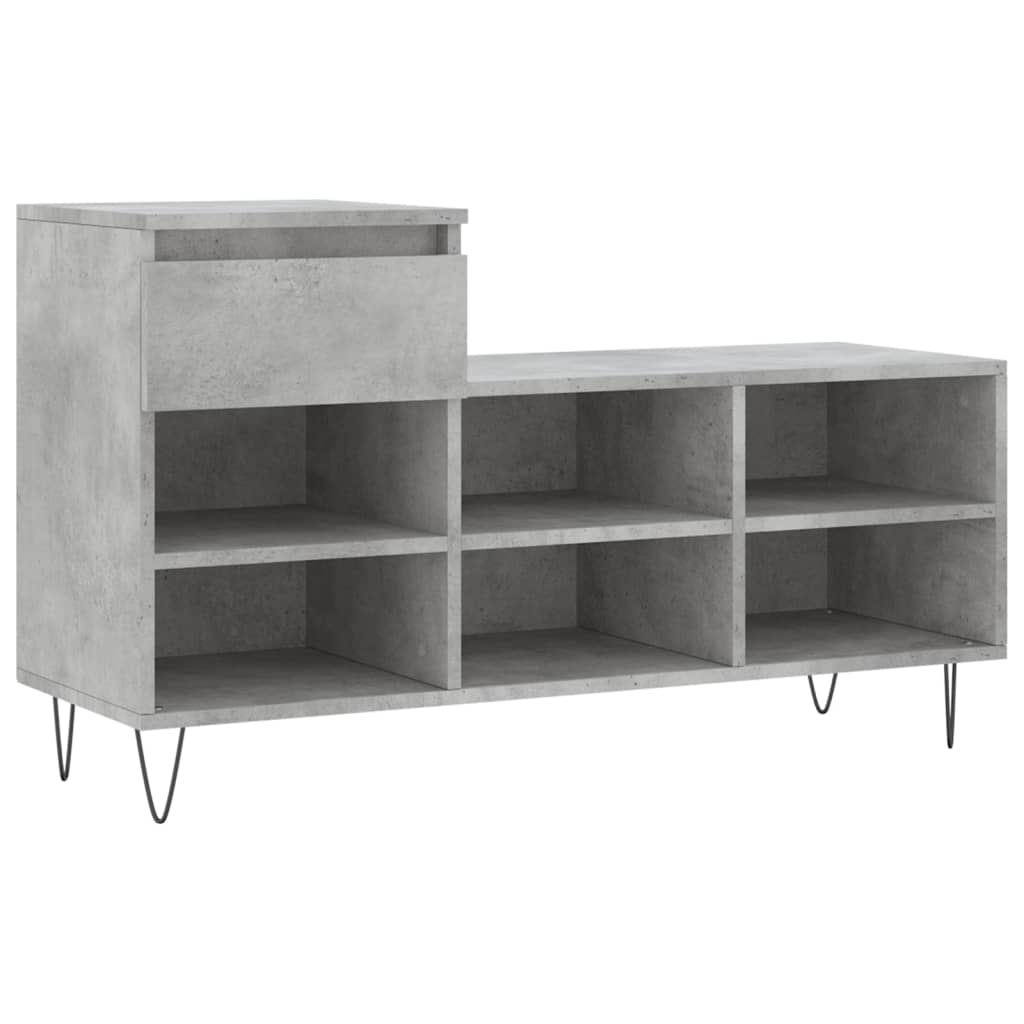 Vidaxl Cabinet da scarpe 102x36x60 cm Prezzo in legno trasformato