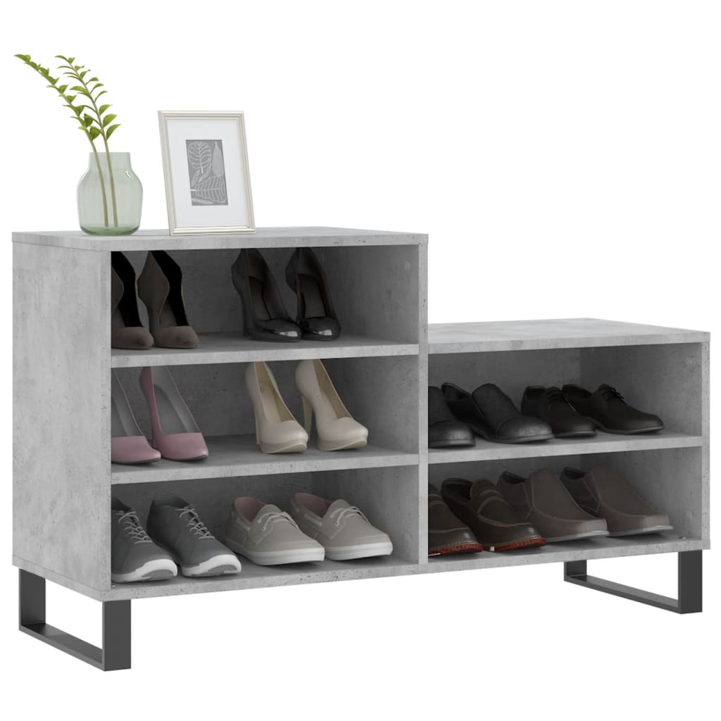 Vidaxl Cabinet da scarpe 102x36x60 cm Prezzo in legno trasformato