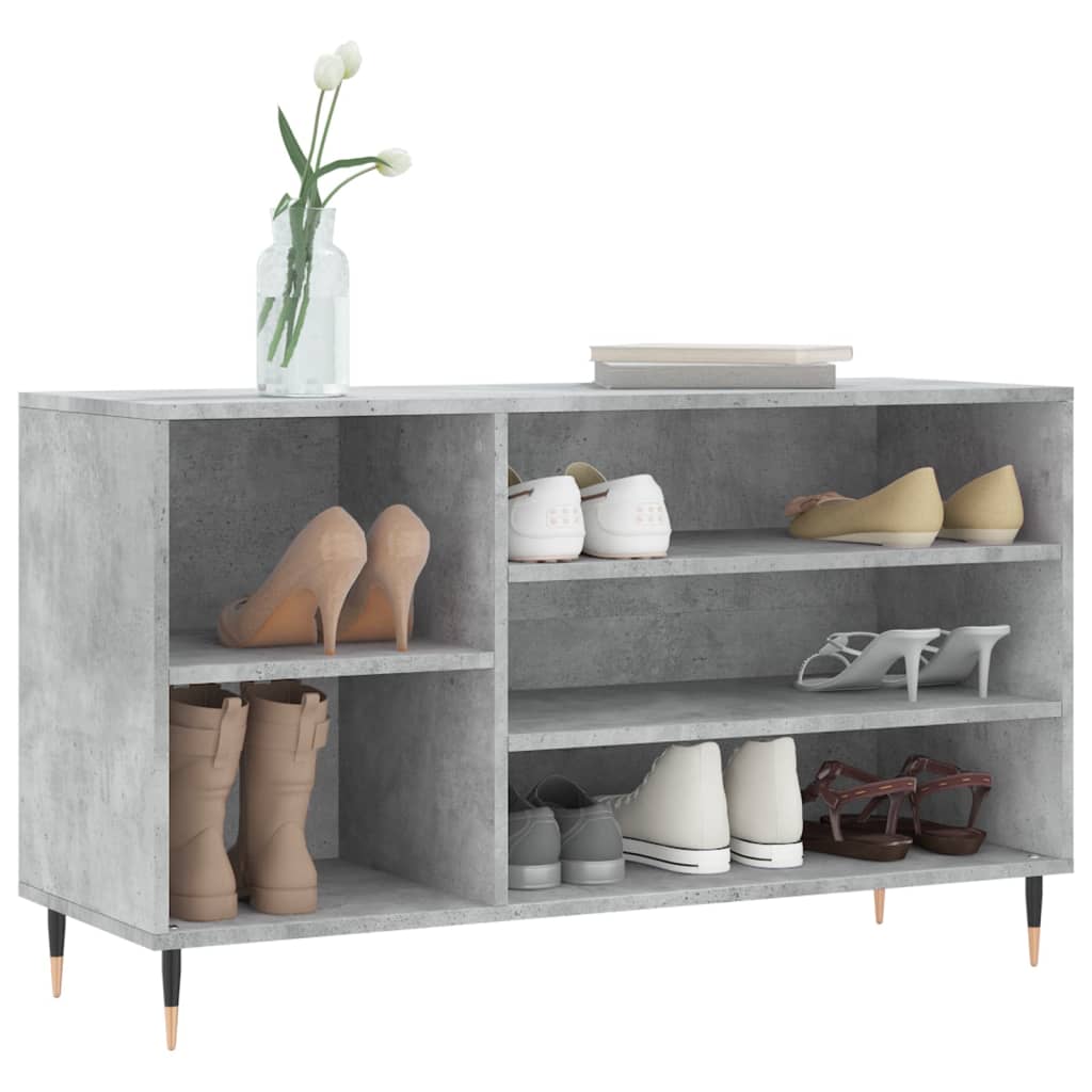 Vidaxl Cabinet da scarpe 102x36x60 cm Prezzo in legno trasformato