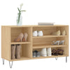 Gabinete de zapatos Vidaxl 102x36x60 cm de madera propiedad sonoma de roble coloreado