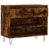 Vidaxx zapatero 70x36x60 cm madera procesada, roble ahumado