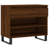 Gabinete de zapatos Vidaxl 70x36x60 cm Color de roble de madera procesada