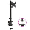 Staffa Vidaxl Monitor Vesa 75 100 mm Acciaio nero