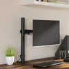 Staffa Vidaxl Monitor Vesa 75 100 mm Acciaio nero