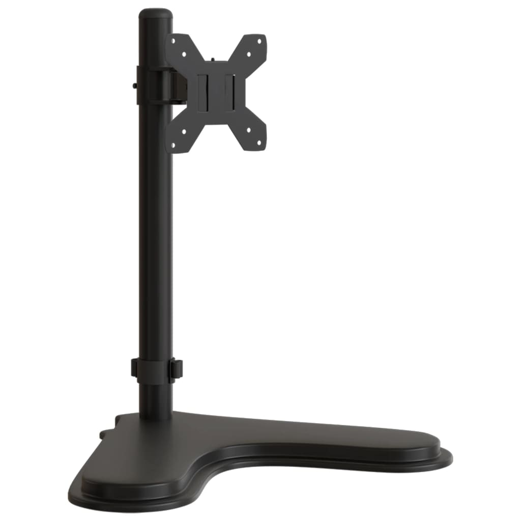 Soporte de monitor Vidaxl VESA 75 100 mm de acero negro