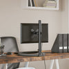 Staffa Vidaxl Monitor Vesa 75 100 mm Acciaio nero