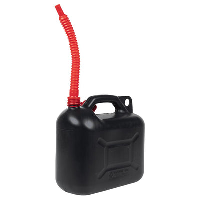 Tanques de combustible de Vidaxl 3 st con plástico negro flexible de 10 l
