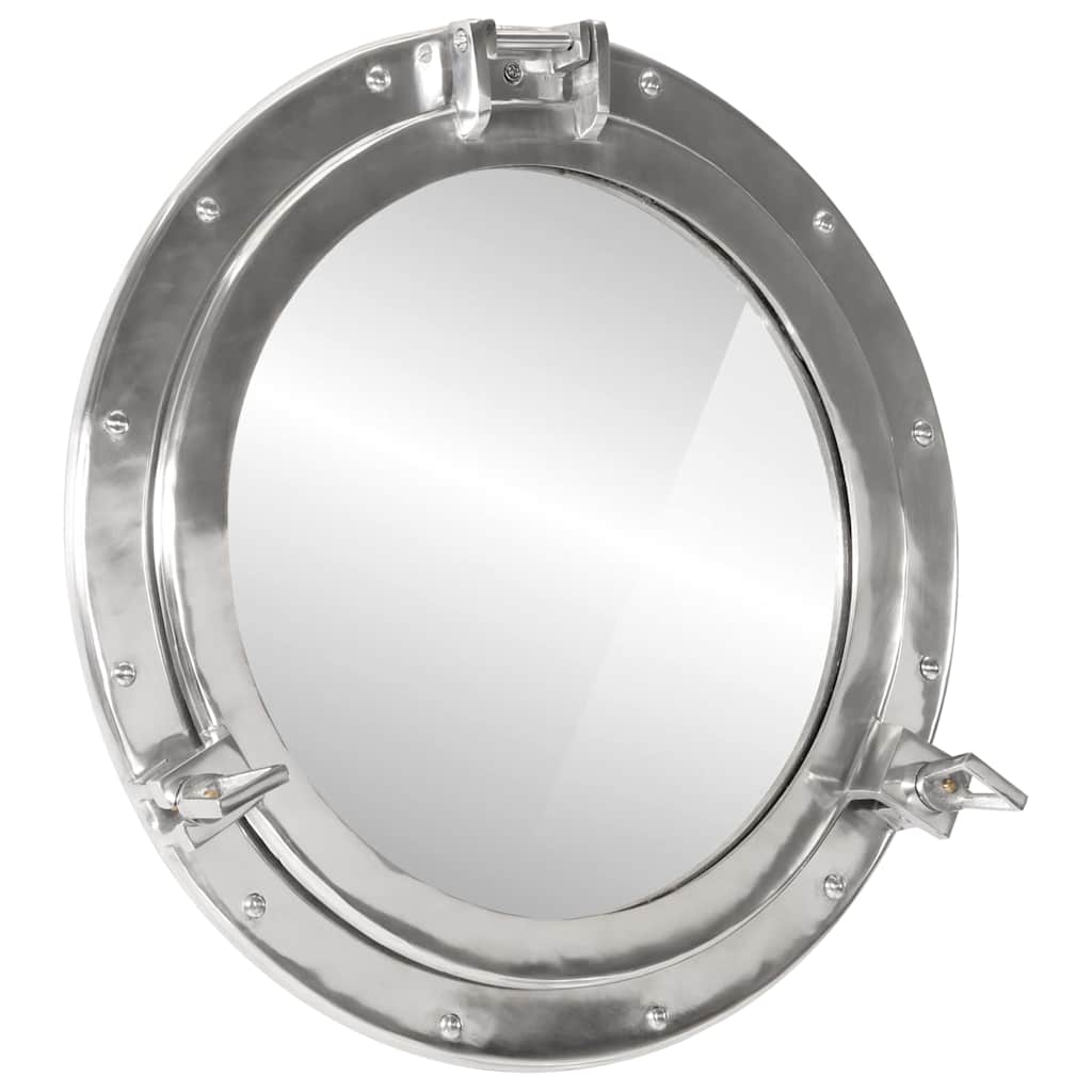 Vidaxx espejo de pared ojo de buey ø50 cm aluminio y vidrio