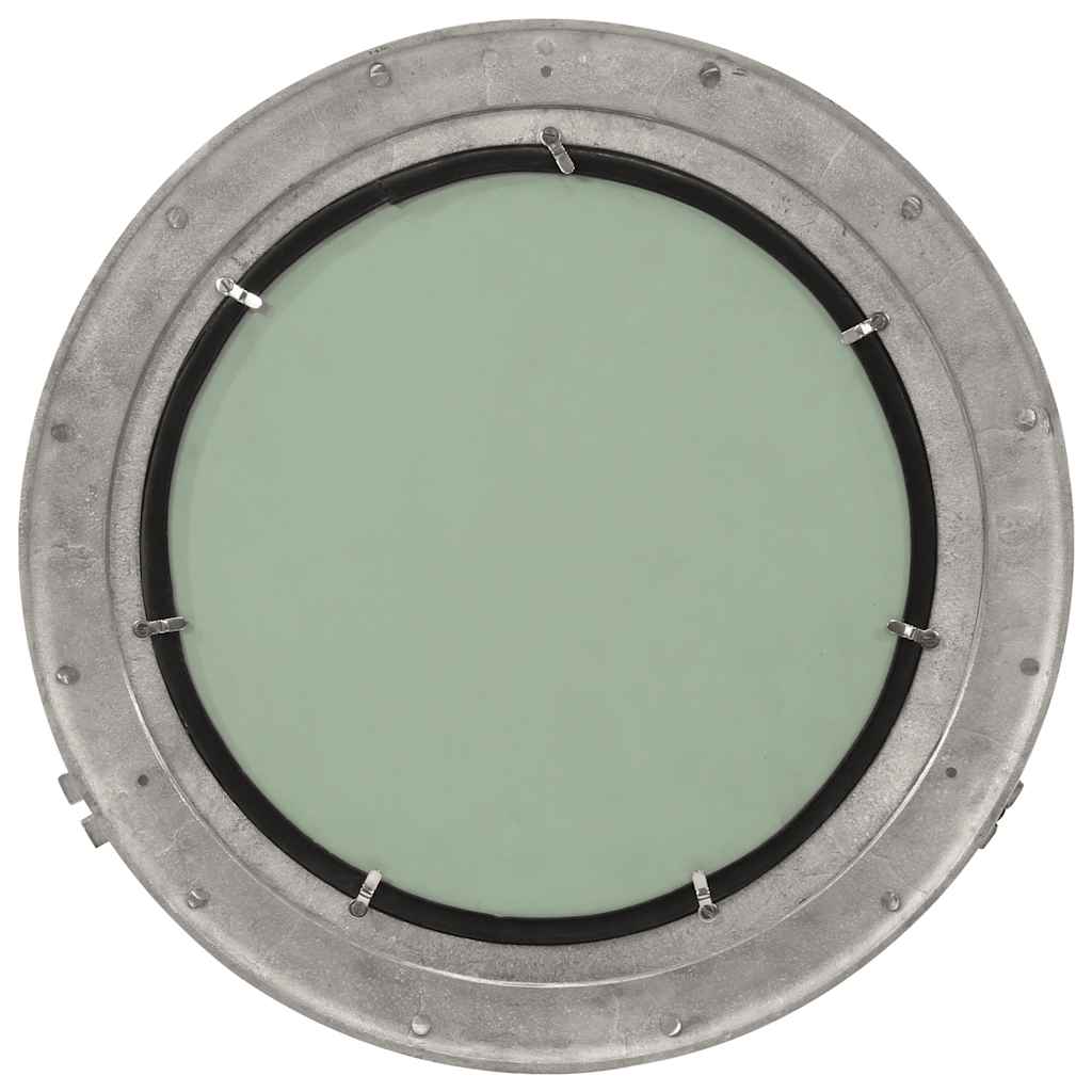 Vidaxx espejo de pared ojo de buey ø50 cm aluminio y vidrio