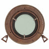 Vidaxl wandspiegel patrijspoort ø23 cm aluminium en glas