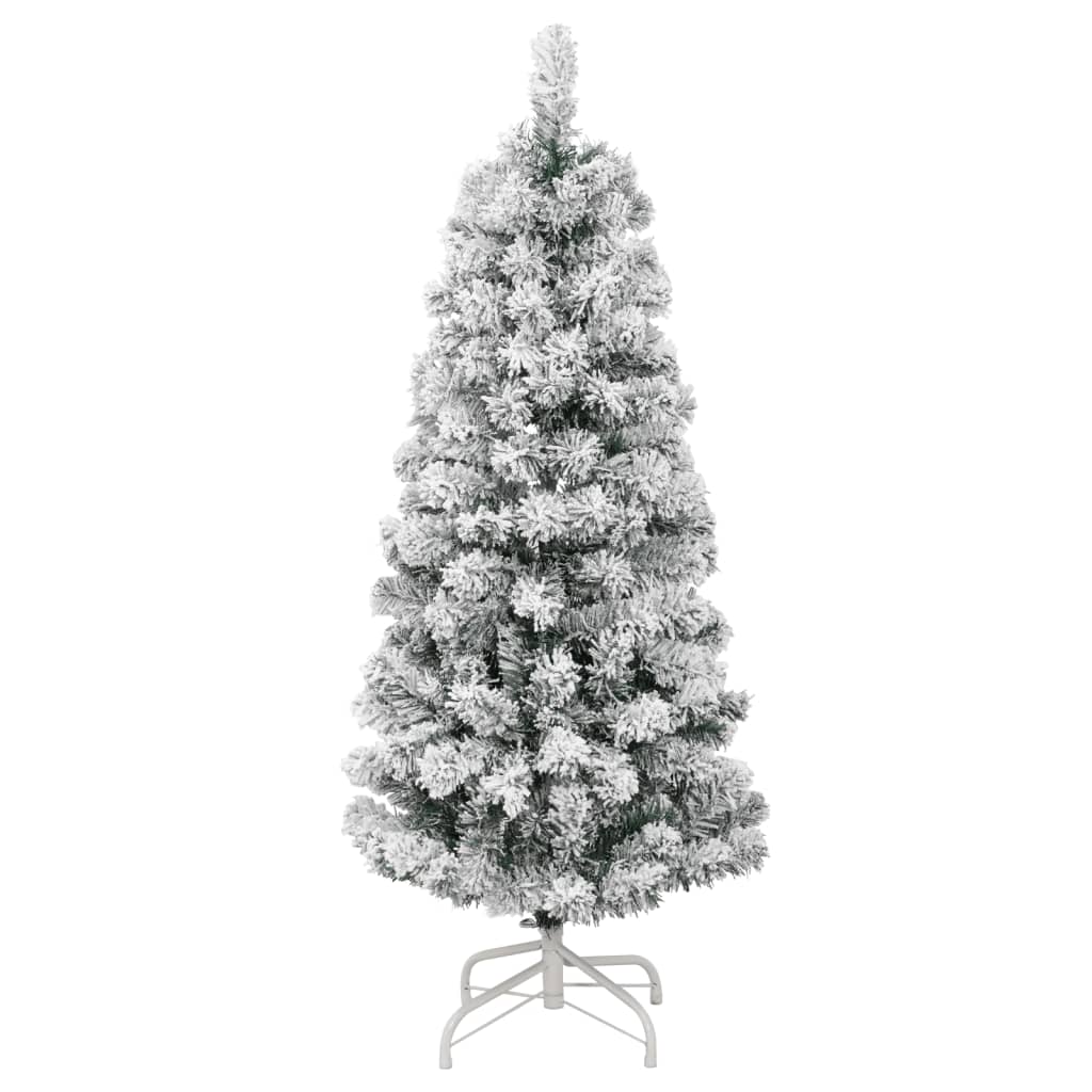 Vidaxl Kunstkerstboom con cardini e neve 120 cm